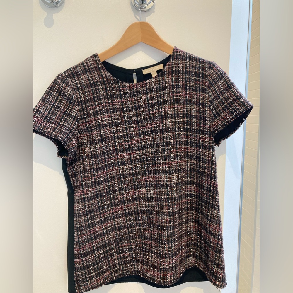 Tweed banana republic shirt